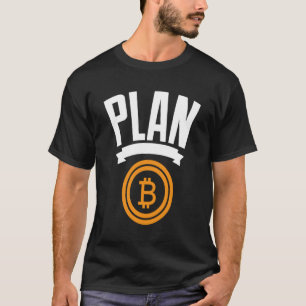 Camiseta Bitcoin BTC Plan B Criptodivisa Vintage Satoshi