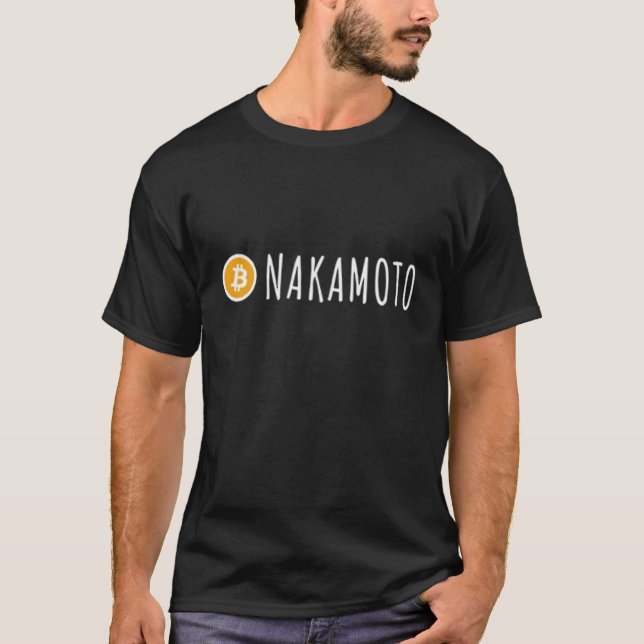 Camiseta Bitcoin BTC Satoshi Nakamoto Crypto Trader (Anverso)