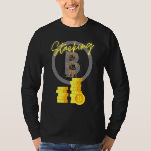 Camiseta Bitcoin Btc Stack Sats Cryptocurrency Satoshi Cryp