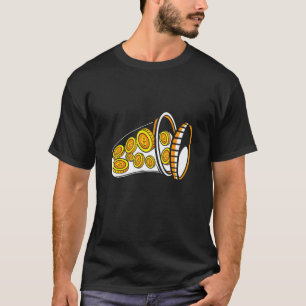 Camiseta Bitcoin Cocktail Cryptocurrency Coins Bitcoin