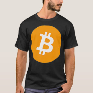 Camiseta Bitcoin con logotipo de Bitcoin de doble cara