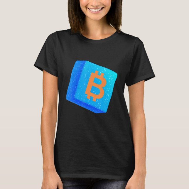 Camiseta Bitcoin Criptomoneda Cripto Intercambio Cadena de  (Anverso)