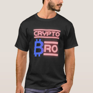 Camiseta Bitcoin Crypto Bro Blockchain Wallet Ethereum Doge
