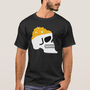 Camiseta Bitcoin Crypto Coins Brava Skeleton Hallowee