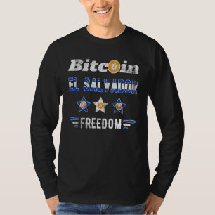 Camiseta Bitcoin El Salvador Criptocurrency Crypto Btc Lega