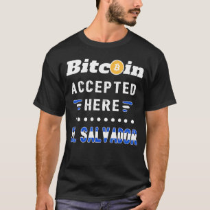 Camiseta Bitcoin El Salvador Criptomoneda Cripto Btc Lega