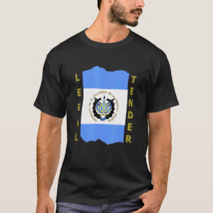 Camiseta Bitcoin El Salvador Es Moneda de Curso Legal