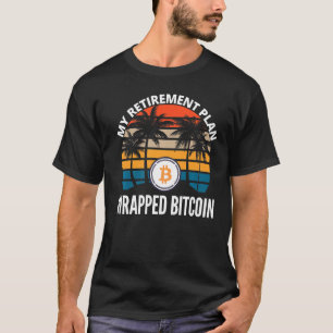 Camiseta Bitcoin envuelto es mi plan de retiro Crypto Bloc