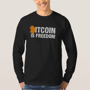 Camiseta Bitcoin Es Libertad Btc Cripto Bitcoin Trader Para