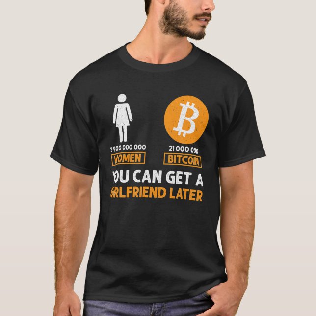 Camiseta Bitcoin Funny BTC Crypto Sarcastic Trading (Anverso)