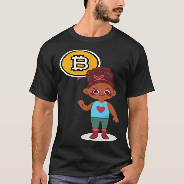 Camiseta Bitcoin Girl Choice Of Investment Bitcoin Cryptocu (Anverso)