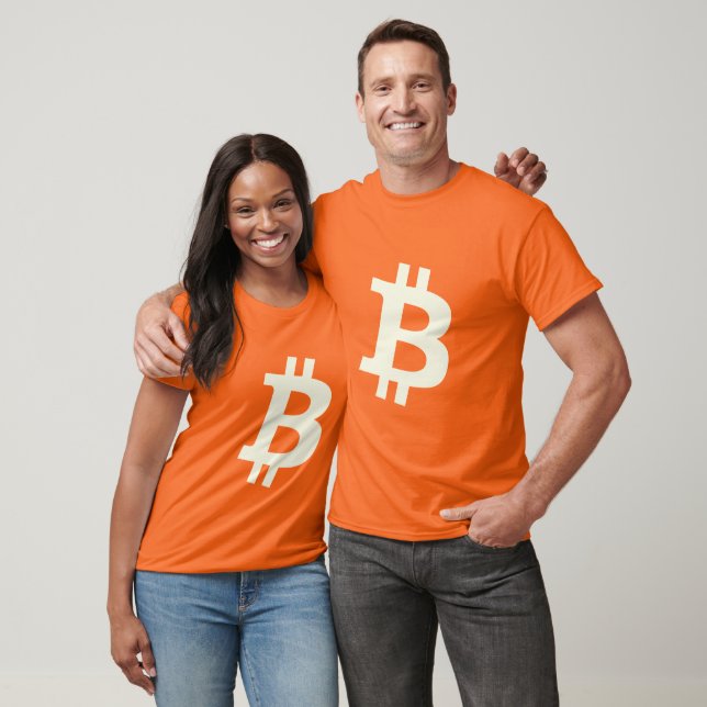 Camiseta Bitcoin Grande ₿ (Unisexo)