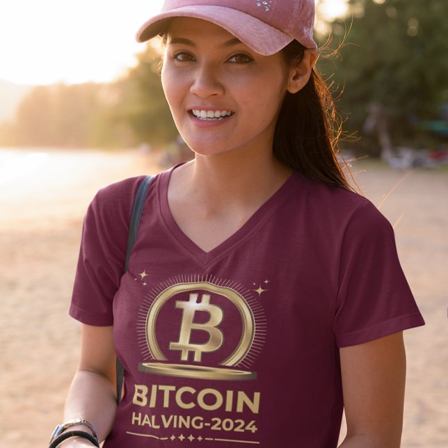 Camiseta BITCOIN HALVING 2024 Crypto Digital Currency (Subido por el creador)