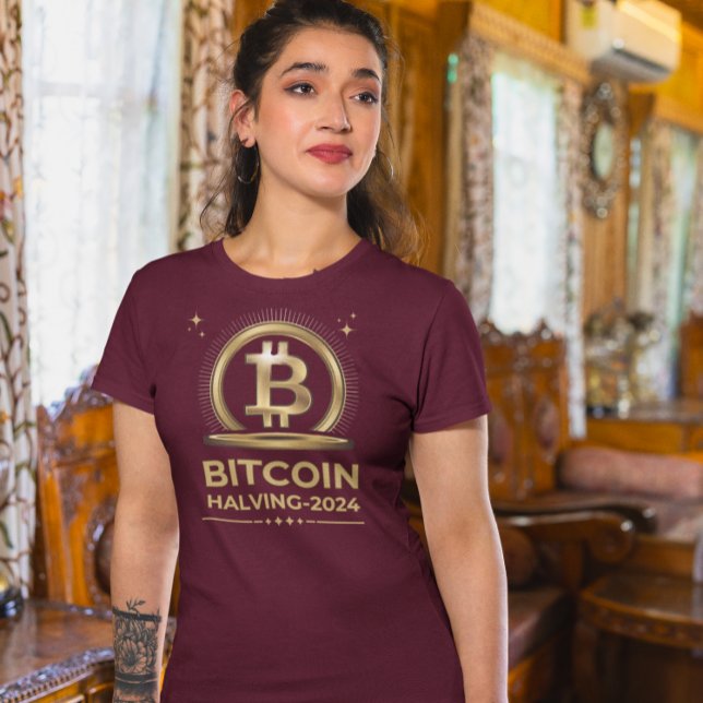 Camiseta BITCOIN HALVING 2024 Crypto Digital Currency (Subido por el creador)