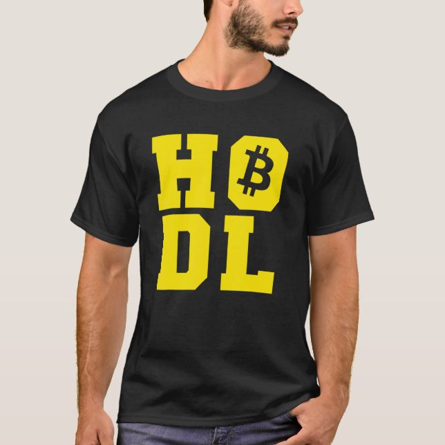 Camiseta Bitcoin Hodl (Anverso)