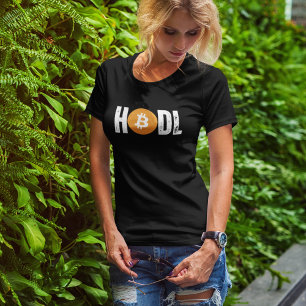 Camiseta Bitcoin HODL