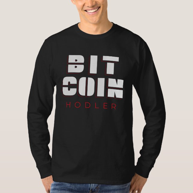 Camiseta Bitcoin Hodler Cryptocurrency Enthusiast Blockchai (Anverso)