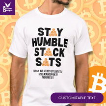 Bitcoin Investor STAR HUMBLE STACK SATS Crypto