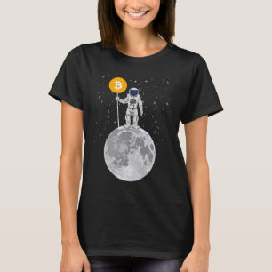 Camiseta Bitcoin Investor to the Moon Trader Cryptocurrency