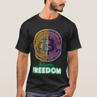 Camiseta Bitcoin is freedom T-Shirt