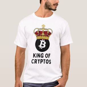 Camiseta Bitcoin King Of Cryptos
