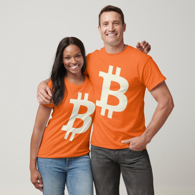 Camiseta Bitcoin Más Grande ₿ (Unisexo)