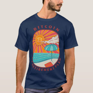 Camiseta Bitcoin Mi Plan De Jubilación - Playa Crypto Lover