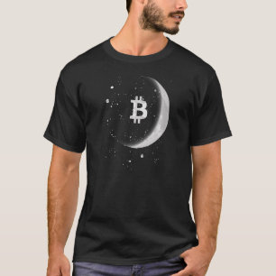 Camiseta Bitcoin Moon aumento Moon BTC Stacking Bit
