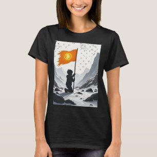 Camiseta Bitcoin Oscuras Fuerzas Ocultas Del Pegatina Cript