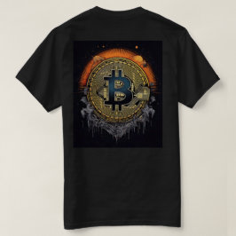 Camiseta BITCOIN para amante de la criptodivisa