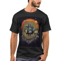 Camiseta BITCOIN para amante de la criptodivisa