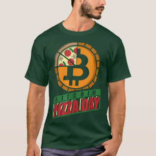 Camiseta Bitcoin Pizza Day, 22 De Mayo Crypto