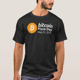 Camiseta Bitcoin Pizza Day 22 de mayo de 2010