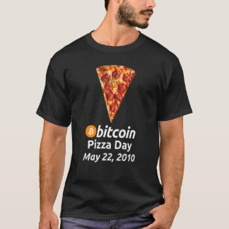 Camiseta Bitcoin Pizza Day 22 de mayo de 2010