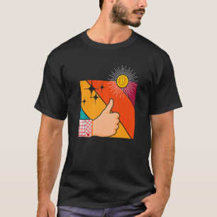 Camiseta Bitcoin Retro Cryptocurrency Coin Btc Bitcoin