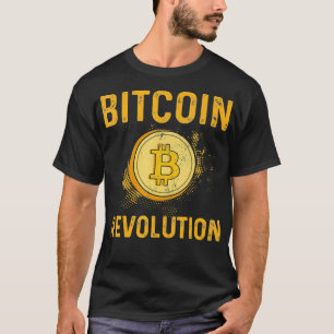 Camiseta Bitcoin Revolution BTC Criptocurrency Blockchain C
