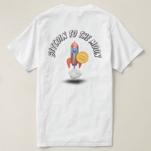 Camiseta Bitcoin Rocket