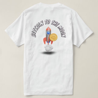 Camiseta Bitcoin Rocket