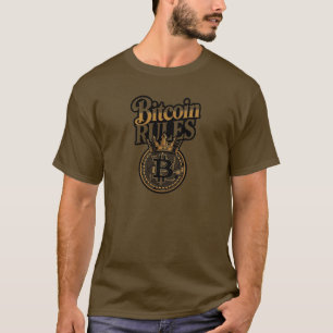 Camiseta Bitcoin Rules Coronado Rey Crypto