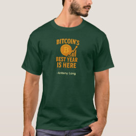 Camiseta Bitcoin’s Best Year Is Here – Nombre Pers