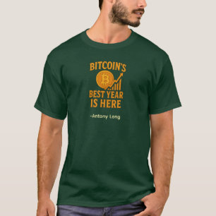Camiseta Bitcoin’s Best Year Is Here – Nombre Pers