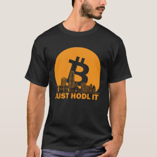 Camiseta Bitcoin Santiago Skyline Santiago Bitcoin Máximo