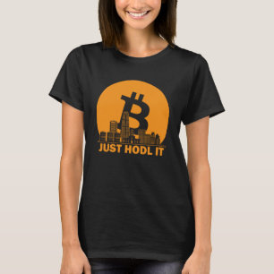 Camiseta Bitcoin Santiago Skyline Santiago Bitcoin Máximo
