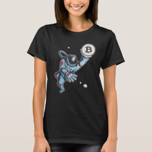 Camiseta Bitcoin to the moon Astronaut
