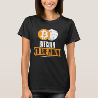 Camiseta Bitcoin to the Moon  BTC