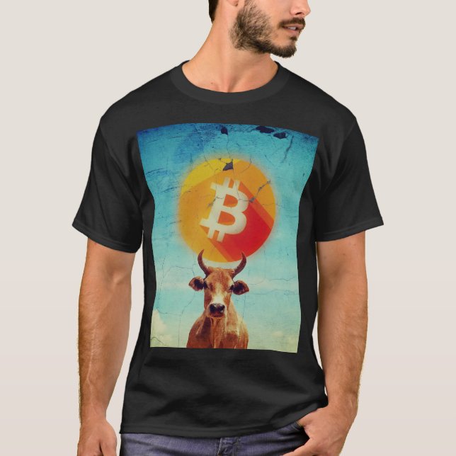 Camiseta Bitcoin Toro Valiente (Anverso)