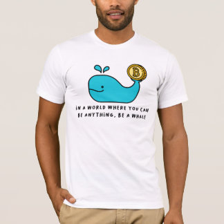 Camiseta Bitcoin Whale Crypto Investor & BTC Trading Design