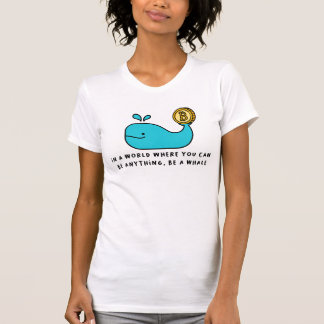 Camiseta Bitcoin Whale Crypto Investor & BTC Trading Design