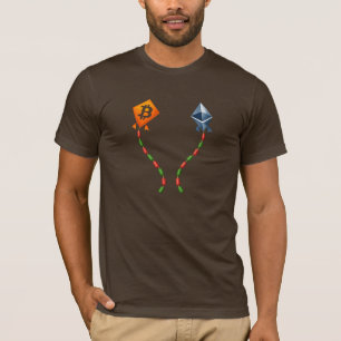 Camiseta Bitcoin y Ethereum Kites Bullish Crypto Trader