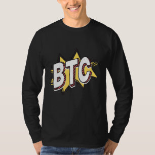 Camiseta Bitcoins Gold Para El Minero De Cripto De Bitcoine